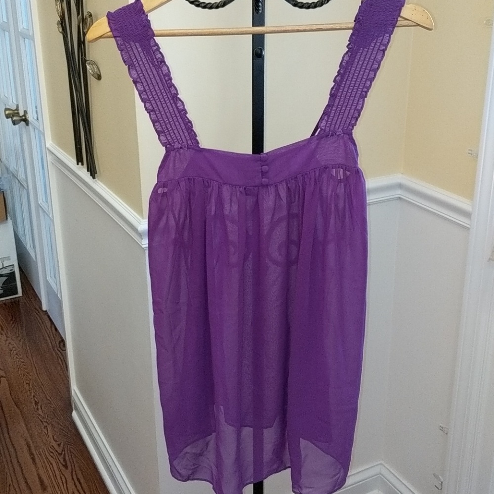Victoria's Secret Purple satin Slip